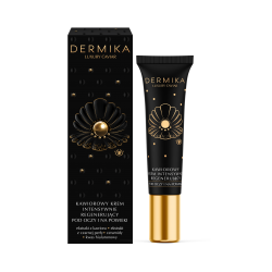 Dermika Luxury Caviar - kawiorowy krem intensywnie regenerujący pod oczy i na powieki, poj. 15 ml