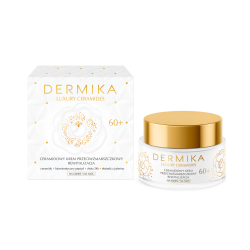 Dermika Luxury Ceramides - ceramidowy krem przeciwzmarszczkowy 60+ dzień/ noc - REWITALIZACJA, poj. 50 ml