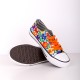 Folkstar - short sneakers, whiteowicki pattern, 1 piece