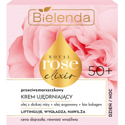 Bielenda Royal Rose Elixir - anti-wrinkle firming cream 50+ for day and night, volume 50 ml