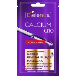 Bielenda CALCIUM + Q10 - deeply revitalizing mask, 8 g capacity