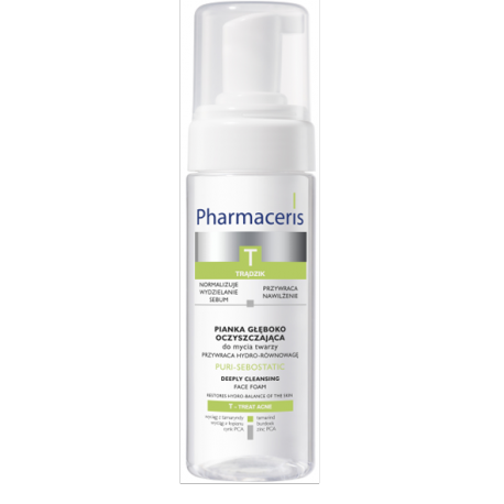 Pianka głęboko oczyszczająca do mycia twarzy, poj. 150 ml.