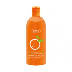 Orange - creamy shower soap, capacity 500 ml.