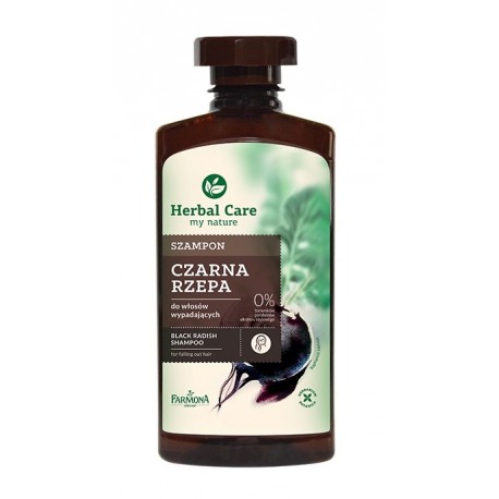 Herbal Care - Black Turnip Shampoo, 330 ml.