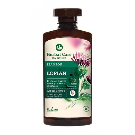 Herbal Care - Szampon Łopianowy, poj. 330 ml.