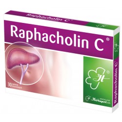 Raphacholin C - tabletki drażowane, 30 szt