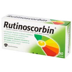 Rutinoscorbin film-coated tablets, 90 pcs.