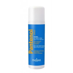 PANTENOL - Soothing and regenerating face and body foam, spray, capacity 150 ml.