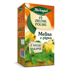 Polish herbal - Melissa with quince, 20 sachets x 1.75 g.