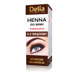 Henna for eyebrows, traditional, brown 4.0