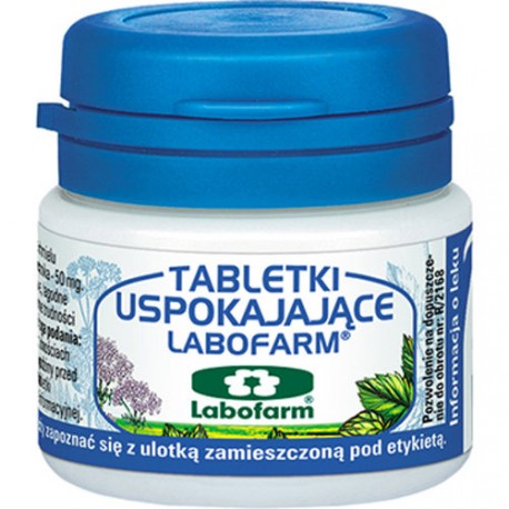 Labofarm - tabletki uspokajające, poj. 20 tabletek