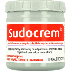 Sudocrem - barrier cream for children and adults with skin problems, capacity 125 g