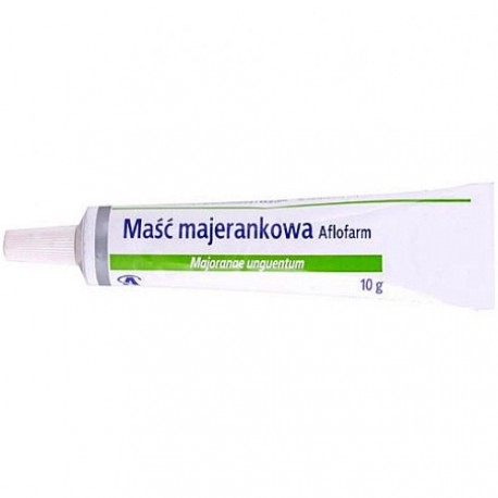 Marjoram ointment, 10 g volume.