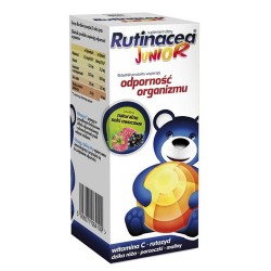 Rutinacea Junior - syrup, natural fruit juice, capacity 100 ml.