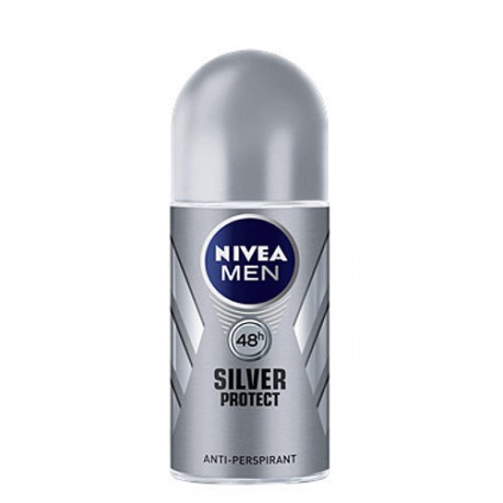 Nivea Men Silver Protect 48h - roll-on antiperspirant, capacity 50 ml