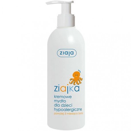 Ziajka - Creamy baby soap, hypoallergenic, 300 ml.