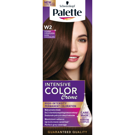 Palette Intensive Color Creme - coloring cream, W2 Dark Chocolate