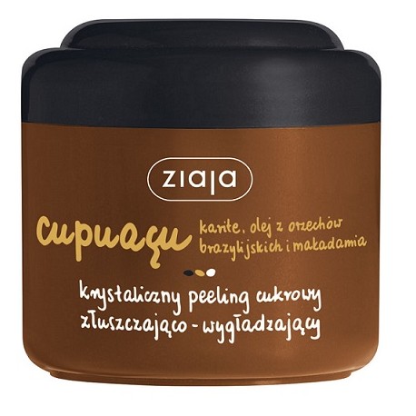 Cupuaçu - krystaliczny peeling cukrowy złuszczająco-wygładzający, poj. 200 ml.