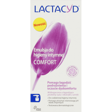 Lactacyd Comfort - emulsja do higieny intymnej, poj. 200 ml