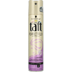 Taft Perfect Flex hairspray, 250 ml capacity