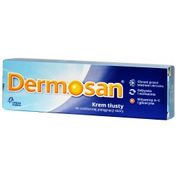 Dermosan oily cream for face and body, capacity 40 g
