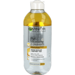 Garnier Skin Naturals - płyn micelarny z olejkiem arganowym, poj. 400 ml.