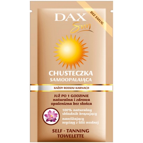 Dux Sun self-tanning wipe, all skin types, 1 pc.