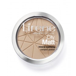 Lirene City Matt - mineral mattifying powder 02 - natural, capacity 9 g