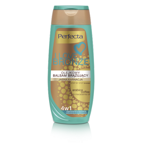 Perfecta Bronze oil bronzing lotion for fair skin, 250 ml