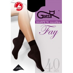 Microfiber Ankle Socks - FAY 40 den