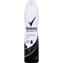 Rexona Invisible Pure - antyperspirant w sprayu dla kobiet, poj. 150 ml