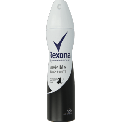 Rexona Invisible Black + White women's antiperspirant spray, 150 ml