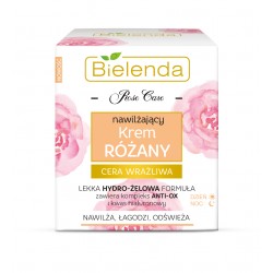 Bielenda ROSE CARE - krem różany nawilżająco – kojący, poj. 50 ml