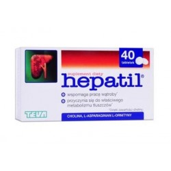 Hepatil, tablets 40 pcs