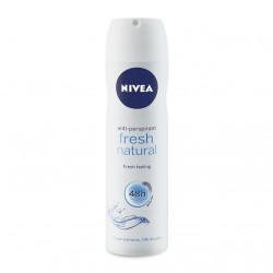 NIVEA Fesh Natural 48 h - dezodorant w aerozolu dla kobiet, poj. 150 ml