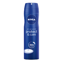 NIVEA Protect & Care 48 h - Antiperspirant Spray for Women, capacity 150 ml