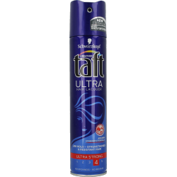 Taft Ultra hairspray (ultra strong), 250 ml capacity