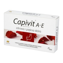 Capivit A + E, Forte System, Healthy and beautiful skin, capsules, 30 pcs.