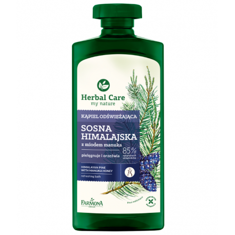 HERBAL CARE - Refreshing bath, Himalayan Pine with Manuka Honey, Volume 500 ml