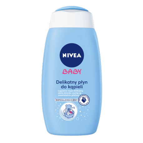 NIVEA Baby - delikatny płyn do kapieli, poj. 500 ml
