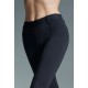 Stretch Knit Pull-on Pants - BLACK