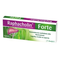 Raphacholin forte - film-coated tablets, 10 pcs