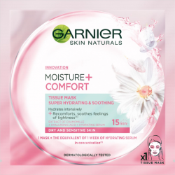 Garnier Moisture + Comfort - maska kompres super nawilżenie i ukojenie, 32 g