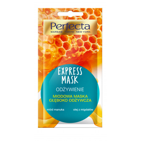 Perfecta Beauty EXPRESS MASK - Nourishing, deeply nourishing honey mask, capacity 8 ml