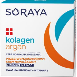 Soraya COLAGEN+ARGAN - moisturizing anti-wrinkle day & night cream, 50 ml
