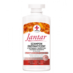 Jantar Medica - enzymatic shampoo with amber extract and papain peeling, 330 ml