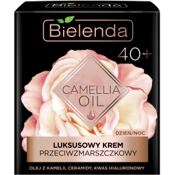Bielenda CAMELLIA OIL - luxurious anti-wrinkle cream 40+ day & night, 50 ml