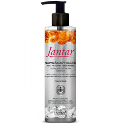 Jantar - moisturizing oil for the shower and bath with amber essence and silver, DNA REPAIR, 400 ml