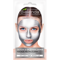 Bielenda SILVER DETOX - detoxifying metal mask for combination and oily skin, capacity 8 g