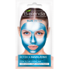 Bielenda BLUE DETOX - detoxifying metallic mask for dry and sensitive skin, 8 g capacity